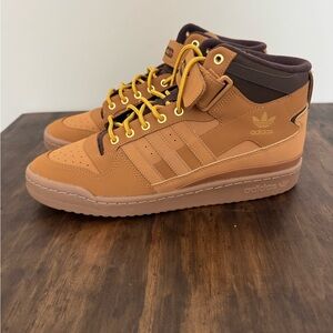 Adidas Forum Mid Mesa Gum Brown Shoes